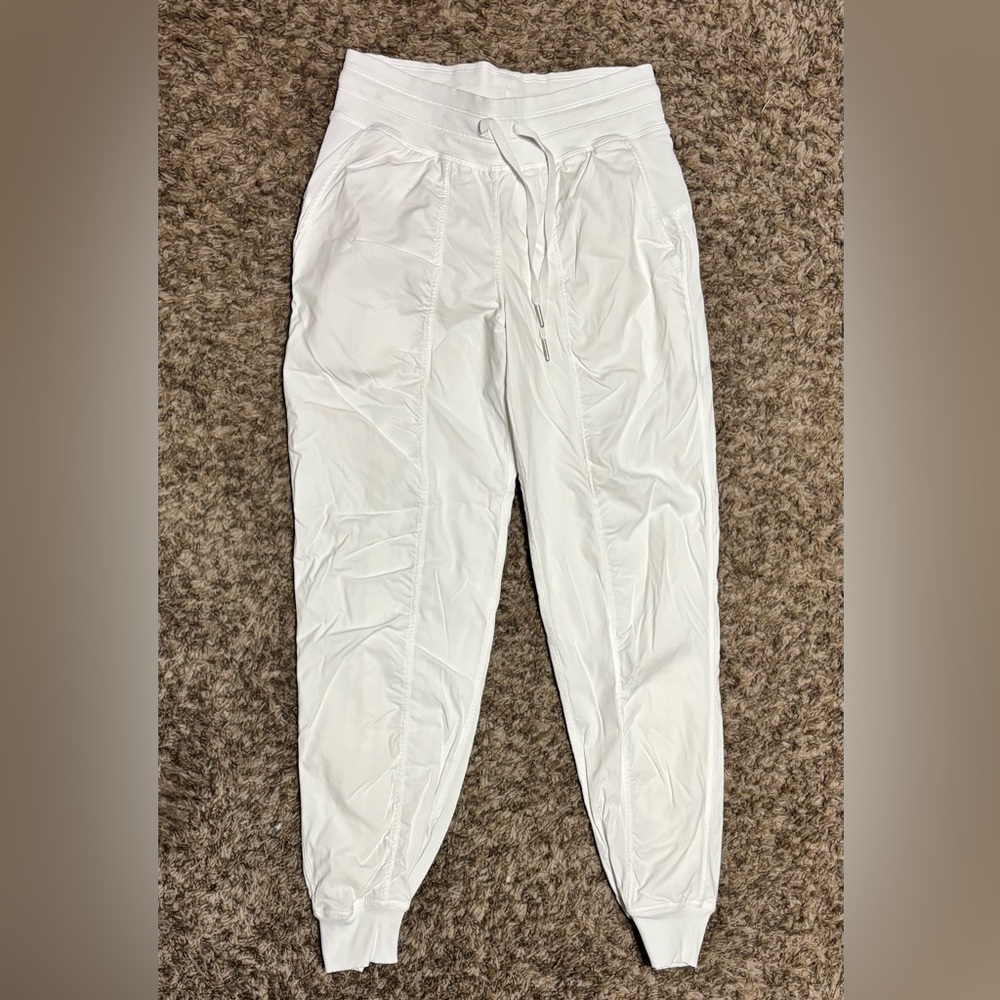 Lululemon white Jogger Pants